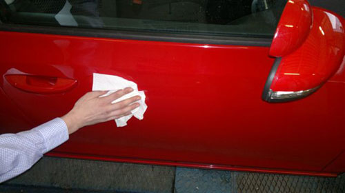 Werbeinsel Autobeschriftung